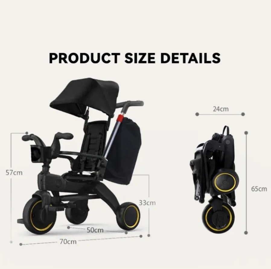 Baby Foldable Stroller – Comfort & Convenience on the Go! 👶🚼