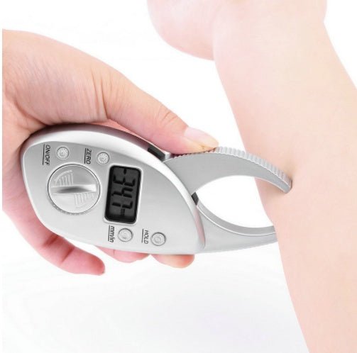 Digital Body Fat Caliper – High-Precision Electronic Measuring Tool with LCD Display & Unit Conversion