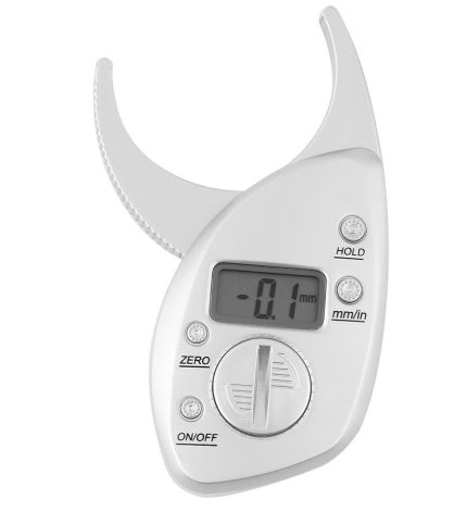 Digital Body Fat Caliper – High-Precision Electronic Measuring Tool with LCD Display & Unit Conversion