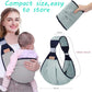 Portable One Shoulder Toddler Carrier – Lightweight, Ergonomic & Travel-Friendly Baby Sling for Comfort & Support