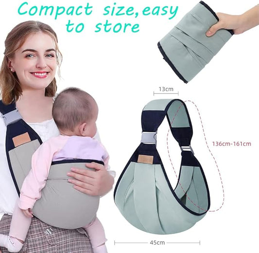 Portable One Shoulder Toddler Carrier – Lightweight, Ergonomic & Travel-Friendly Baby Sling for Comfort & Support